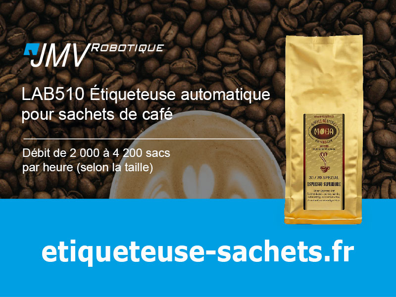 Étiqueteuse automatique industrielle